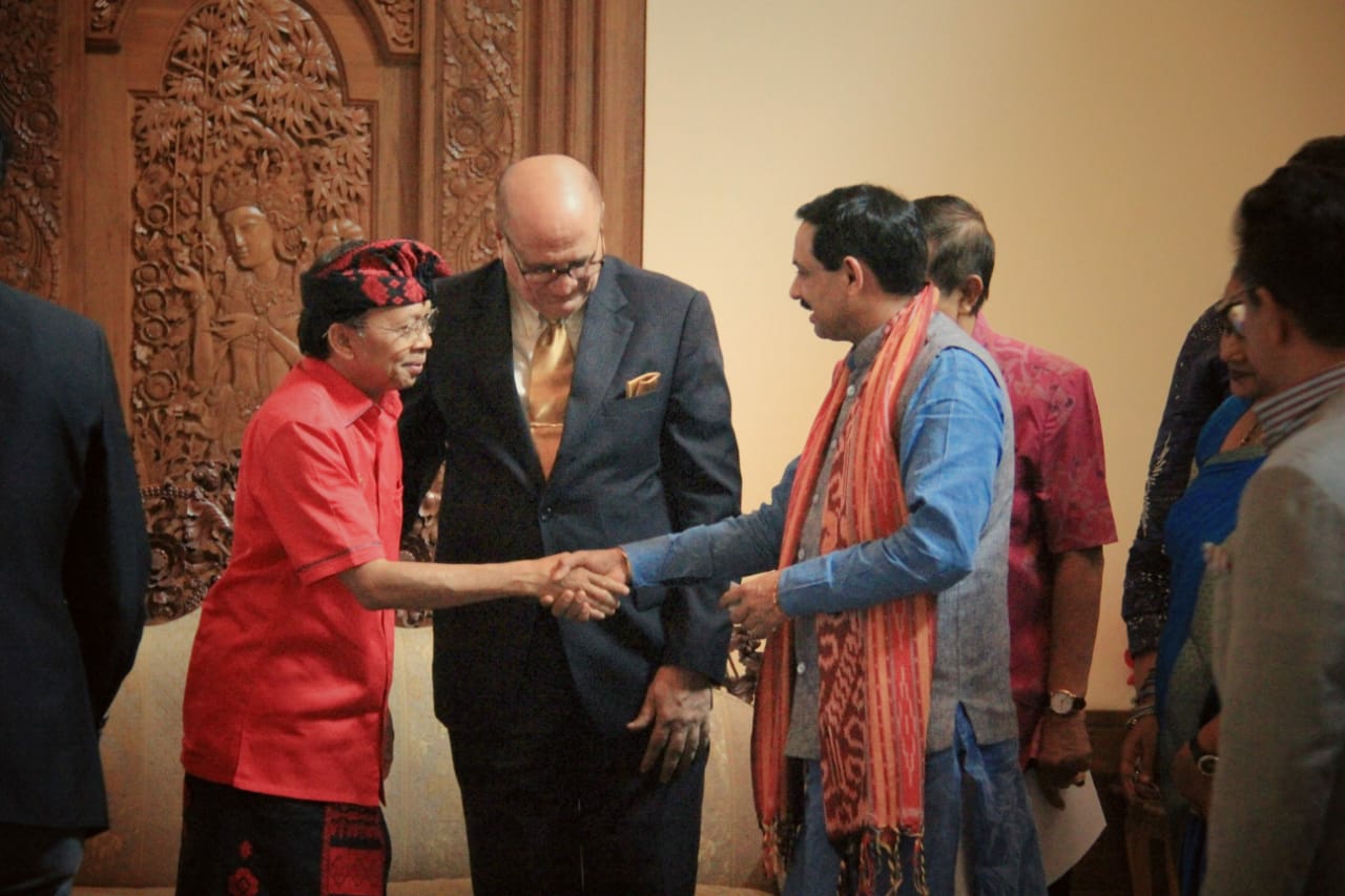 Dokumentasi dari - Bali Tuan Rumah Pertemuan Pebisnis Hindu Dunia 2020