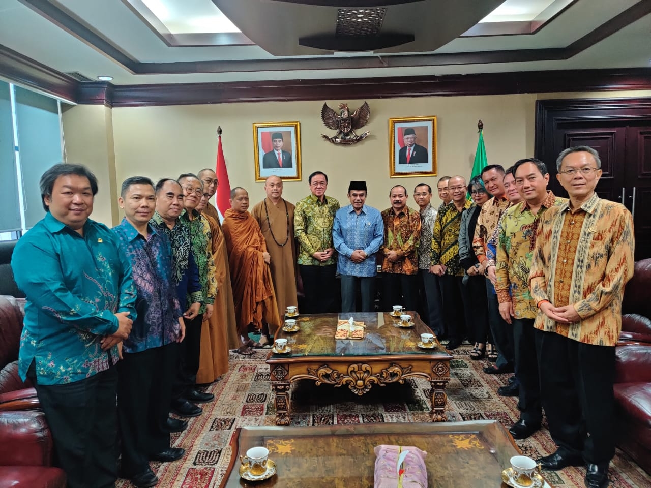 Dokumentasi dari - Kehadiran PERMABUDHI Ikut Memperkuat Semangat Persaudaraan di Bali