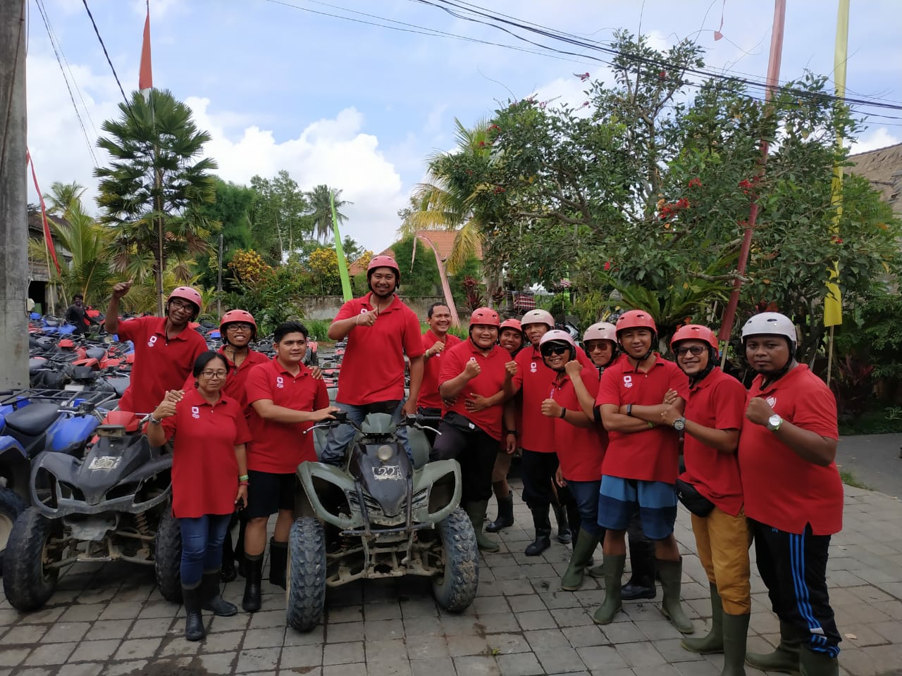 Dokumentasi dari - Rombongan Wartawan DJP Menikmati Surya Bintang Adventure 