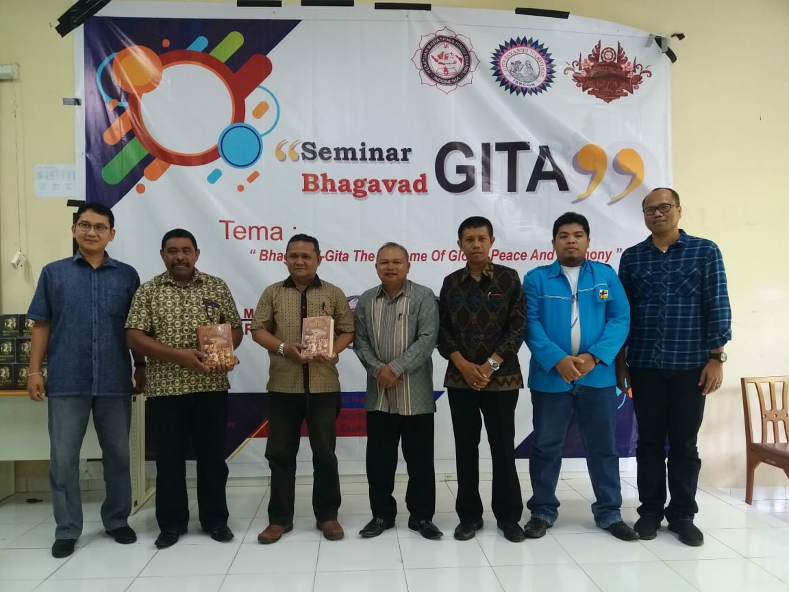 Dokumentasi dari - Seminar Bhagavad-Gita KMHDI Unpatti Harapkan Bawa Kedamaian