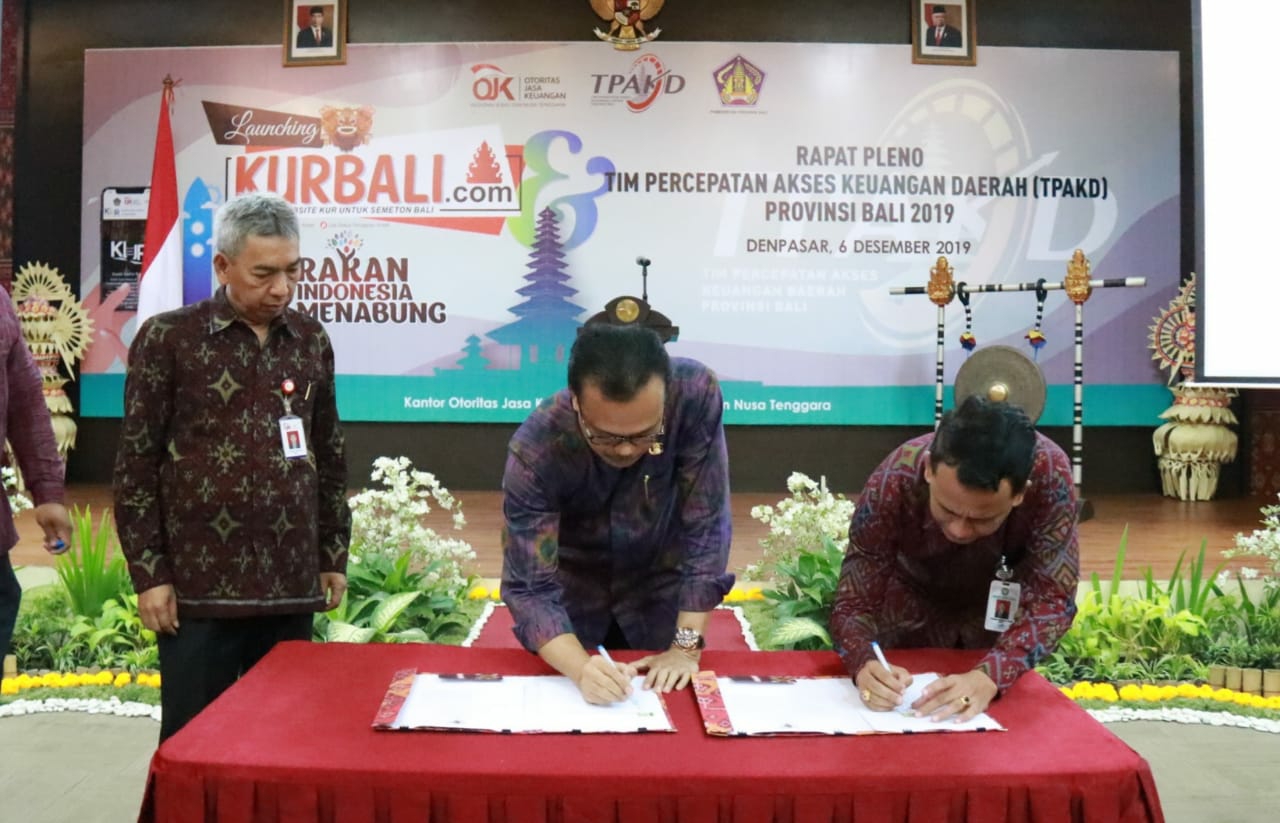 Dokumentasi dari - Sekda Dewa Indra:  Bali Yang Tingkat Literasi dan Inklusinya Rendah Perlu Disurve
