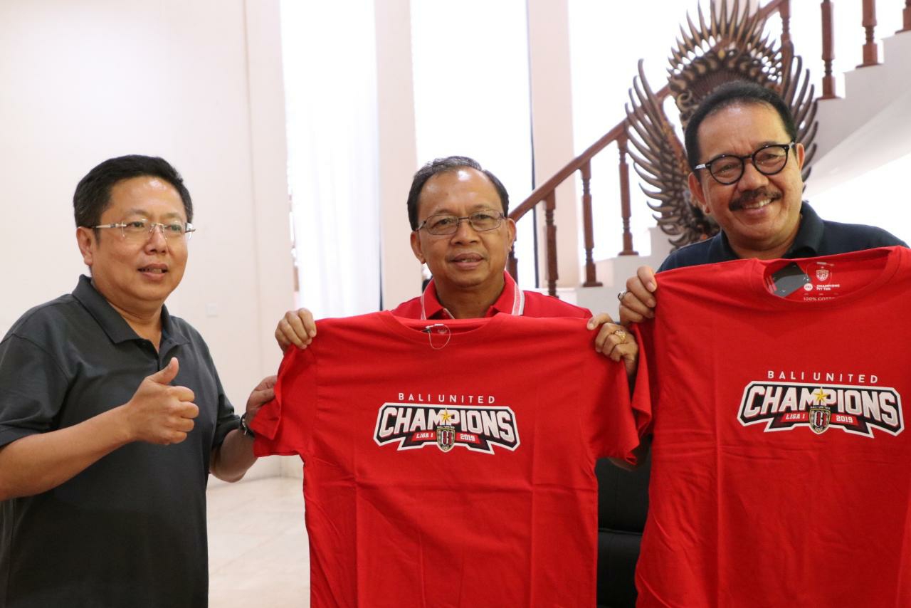 Dokumentasi dari - Gubernur Koster Siapkan Bonus dan Penyambutan untuk Juara Liga I, Bali United