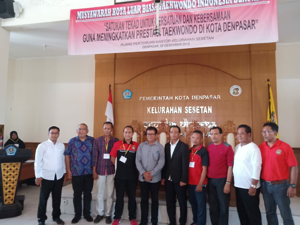 Dokumentasi dari - Suryawan Bertekad Satukan Dojang untuk Tingkatkan Prestasi Taekwondo Denpasar 