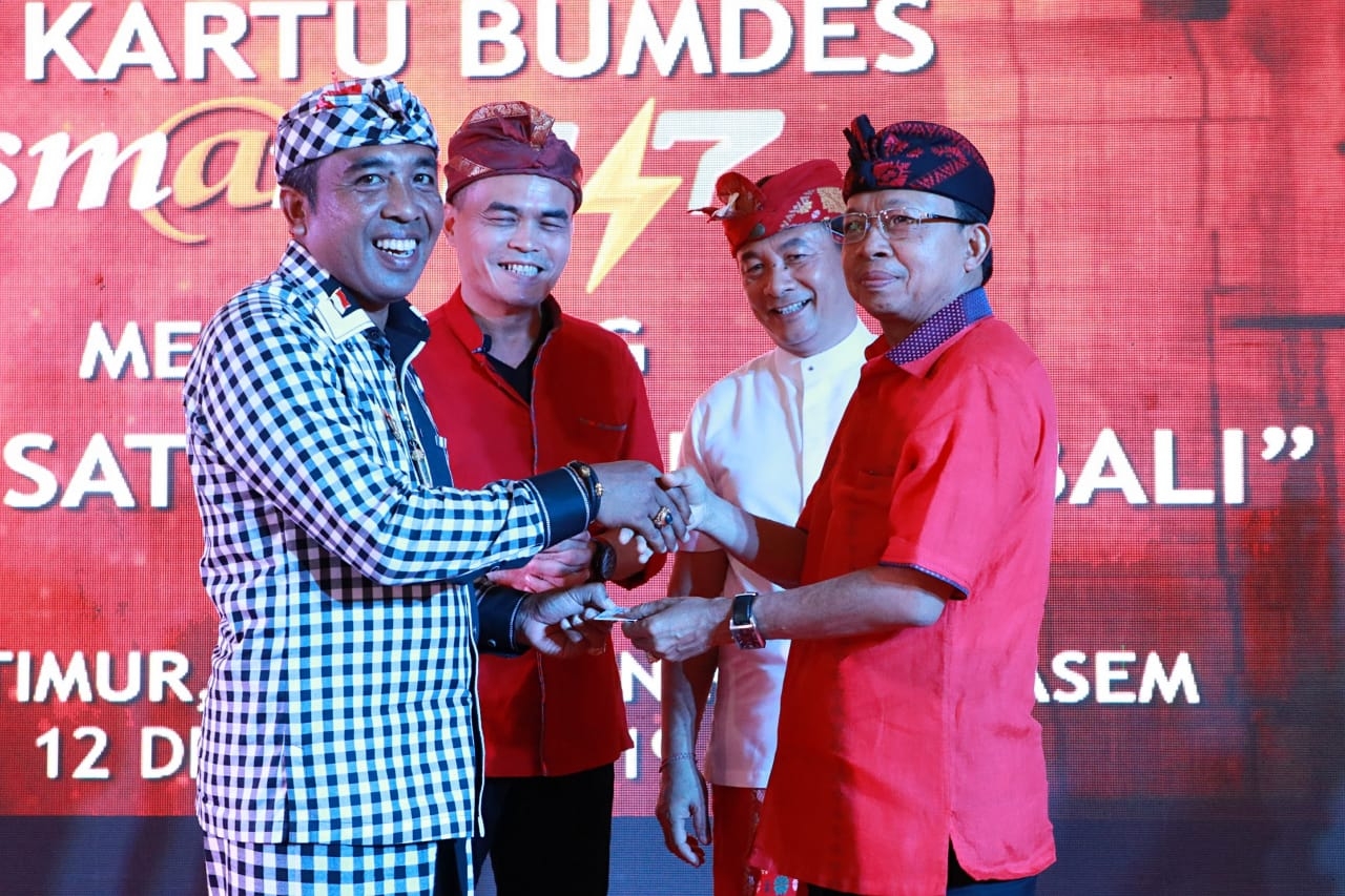 Dokumentasi dari - Governor Koster Launches BUMDes sm@rt247 Card at Duda Timur in Line with Bali Smart Island Plan