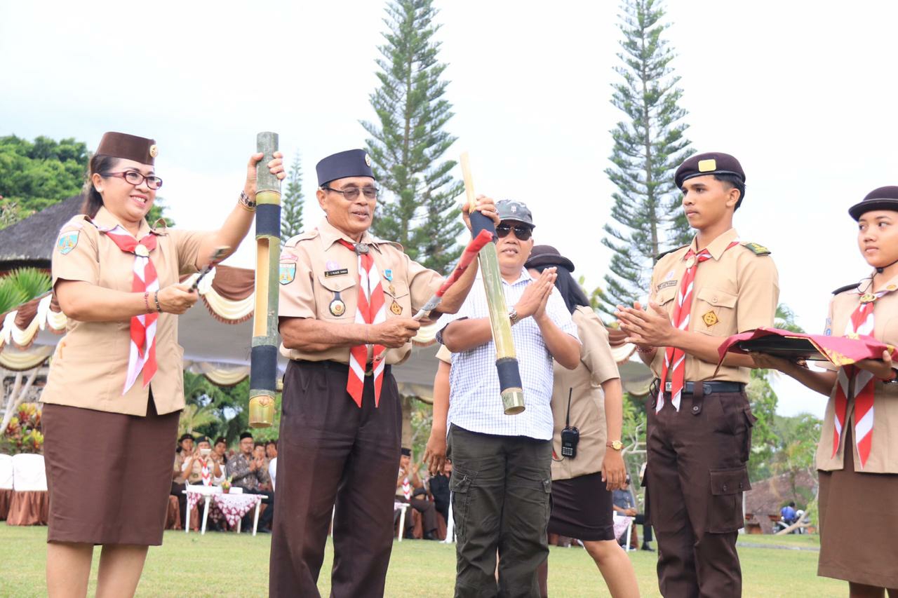 Dokumentasi dari - Bawaslu Bali Bentuk Pramuka Saka Adyasta Kawal Demokrasi