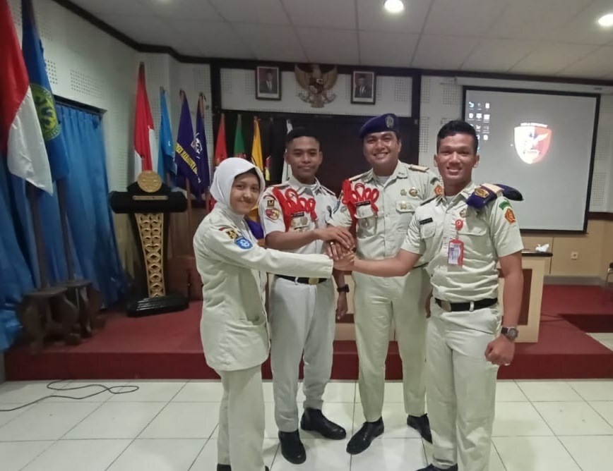 Dokumentasi dari - Mumtazah Wanita Kedua Menjabat Danyon Resimen Mahasiswa Ugraçena Batalyon A-901 Mayurajana Unud 