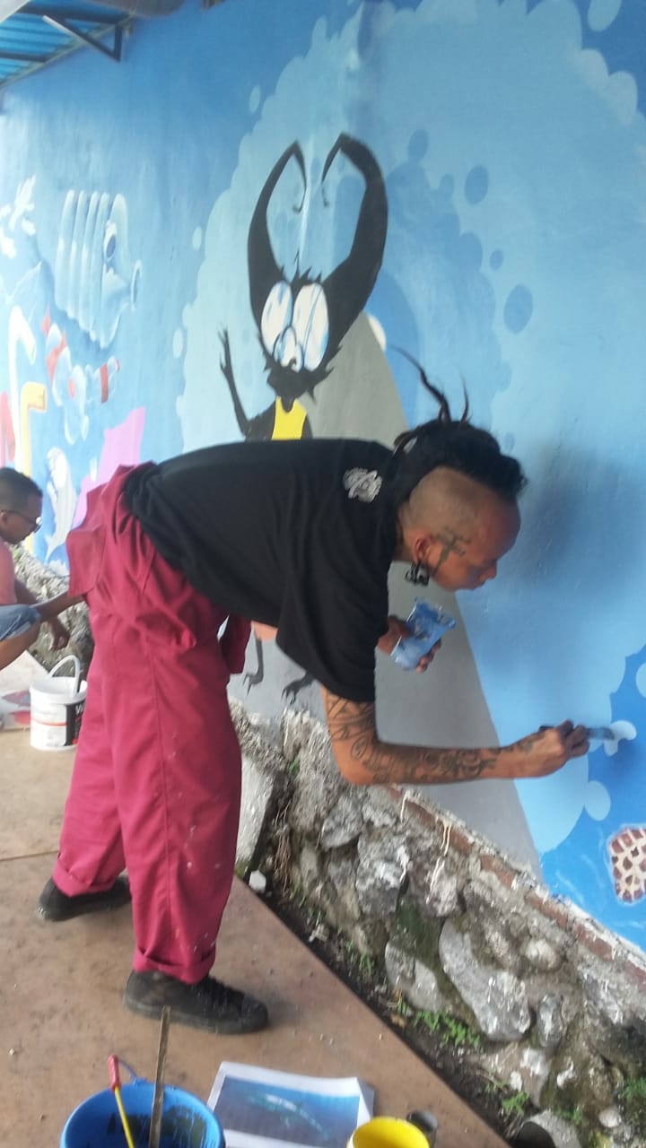 Dokumentasi dari - Pameran Hasil Karya Seni dari Bahan Sampah