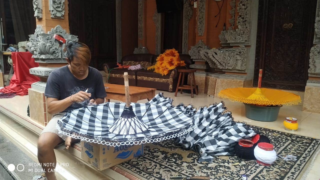Dokumentasi dari - Dampak Covid 19 Parajin Tedung Agung di Bangli Menganggur