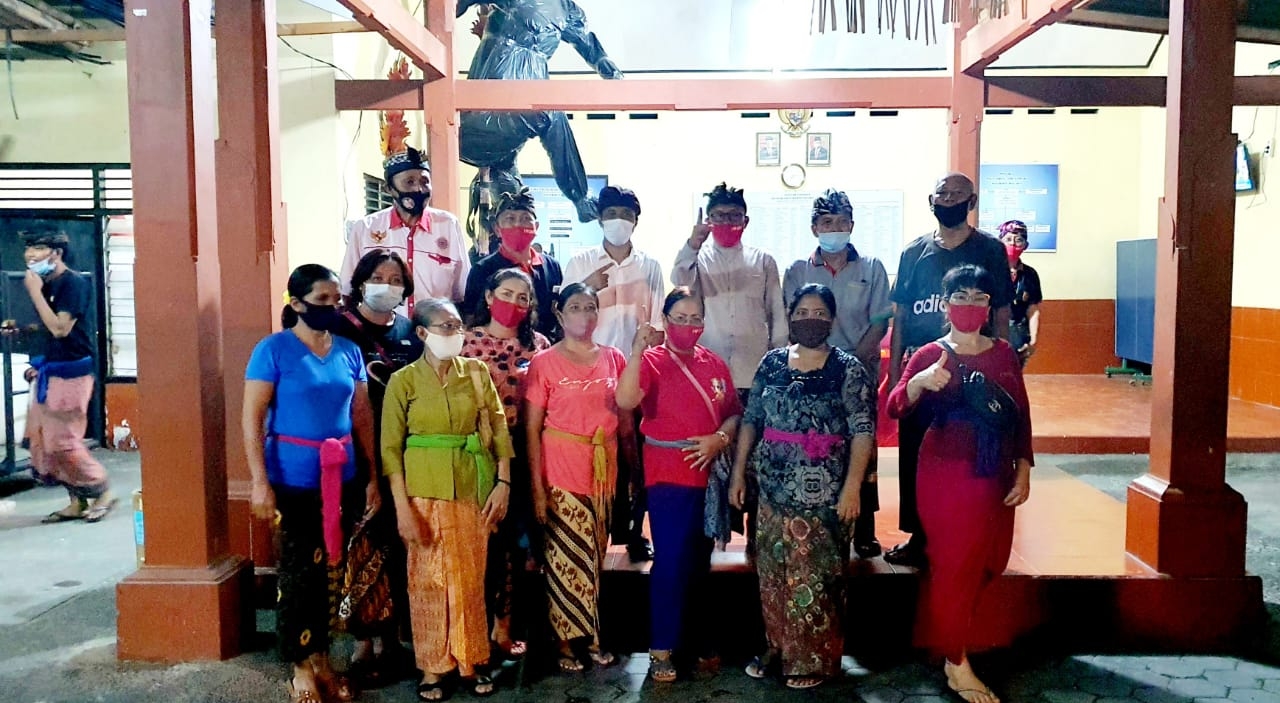 Dokumentasi dari - Masyarakat Adat Celuk Negara Karangasem Kompak Dukung Paket Dana-Dipa