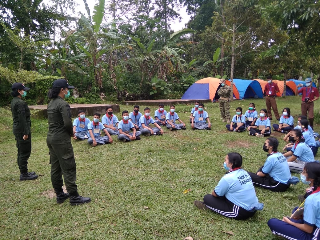 Dokumentasi dari - PDKBN SMKN 3 Tabanan Terapkan Prokes Covid-19