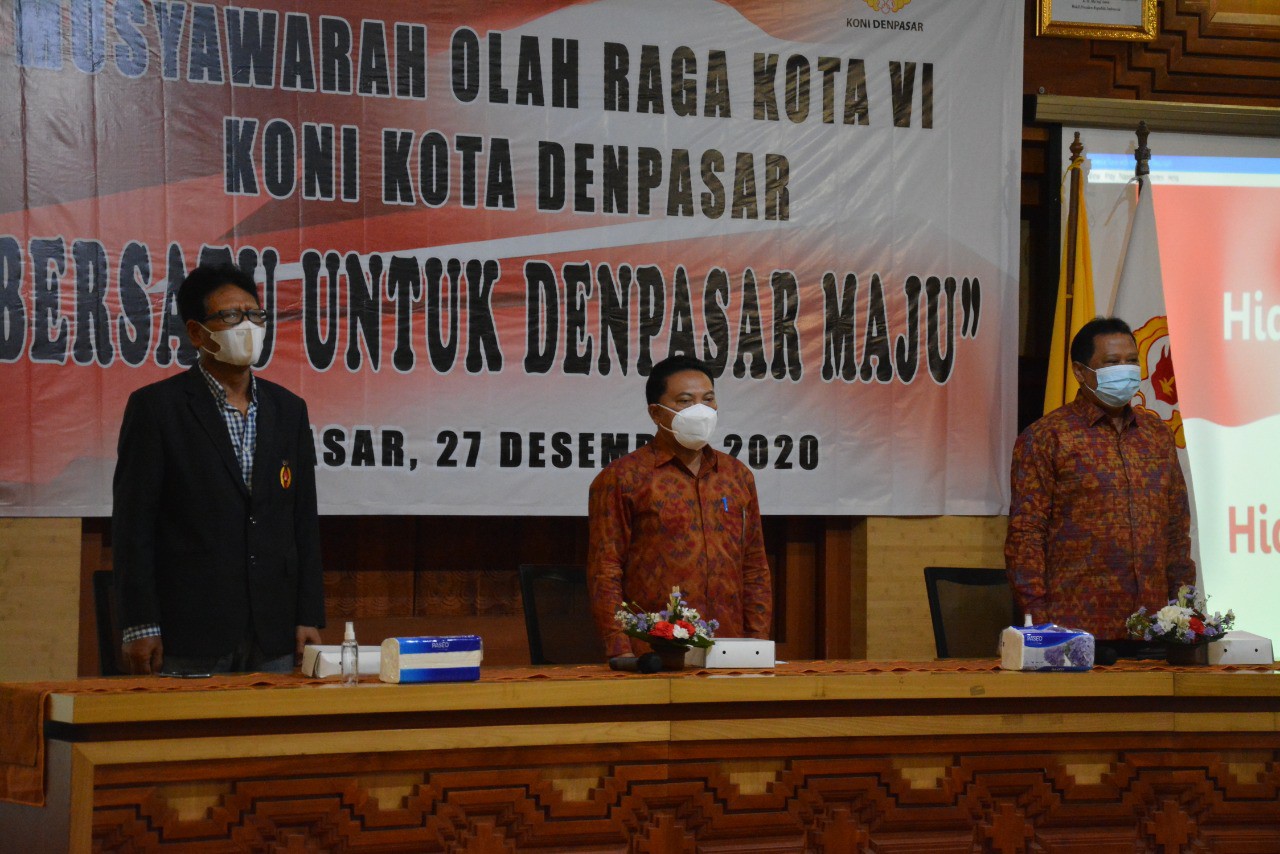 Dokumentasi dari - IB Toni Astawa Kembali Pimpin KONI Denpasar