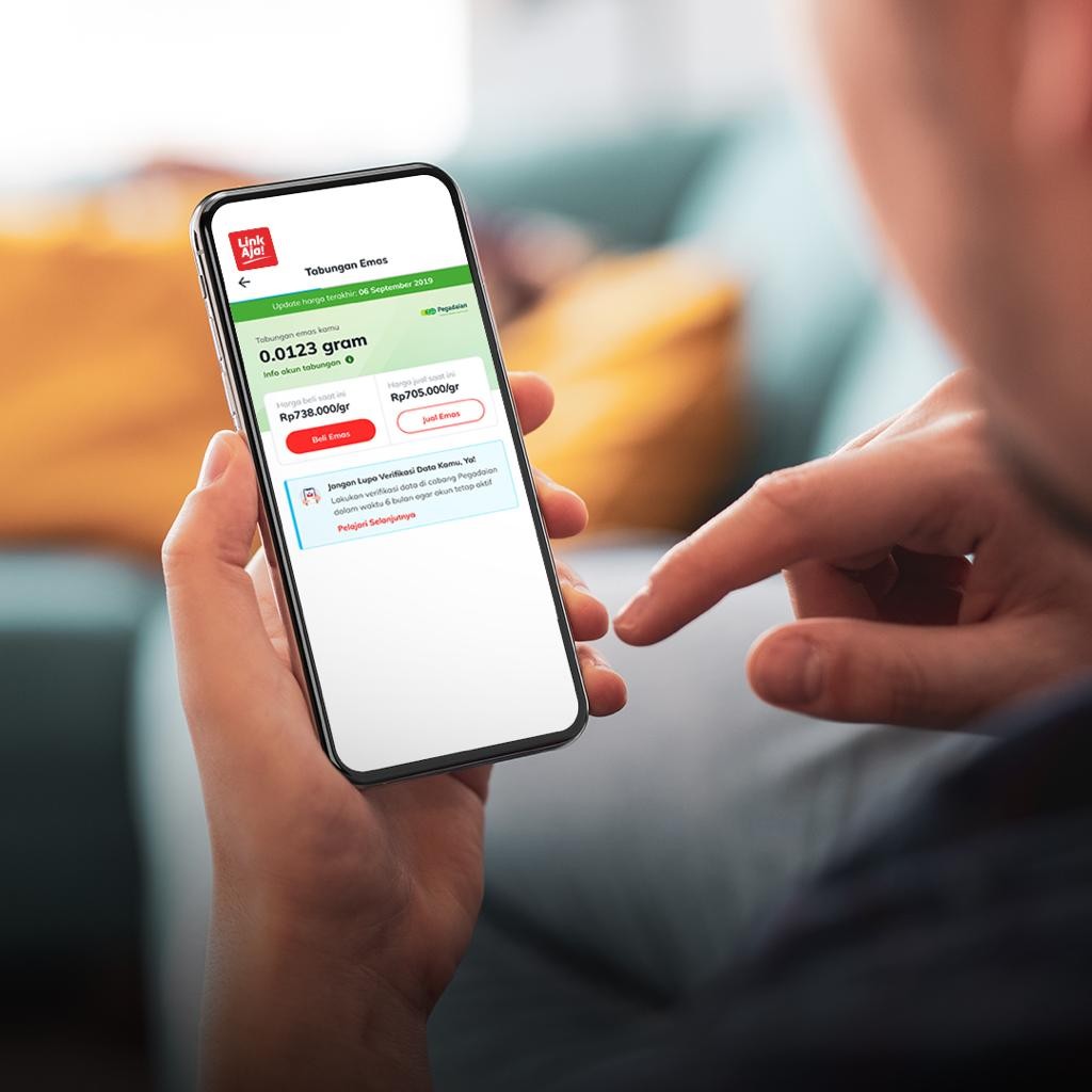 Dokumentasi dari - Digitalisasi  Produk Pegadaian di Aplikasi LinkAja