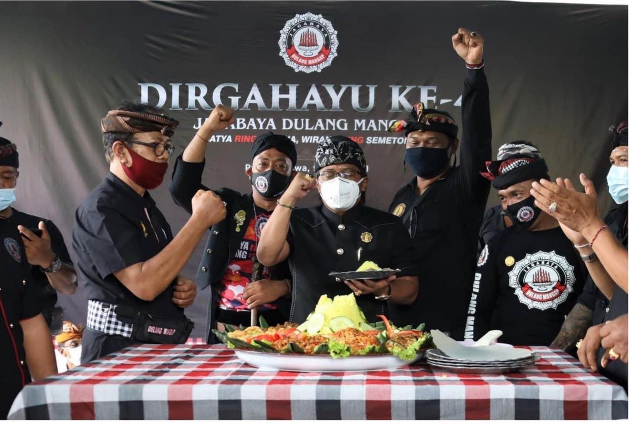 Dokumentasi dari - HUT ke-4 Jagabaya Dulang Mangap, Giri Prasta Perkuat Pasemetonan Pasek