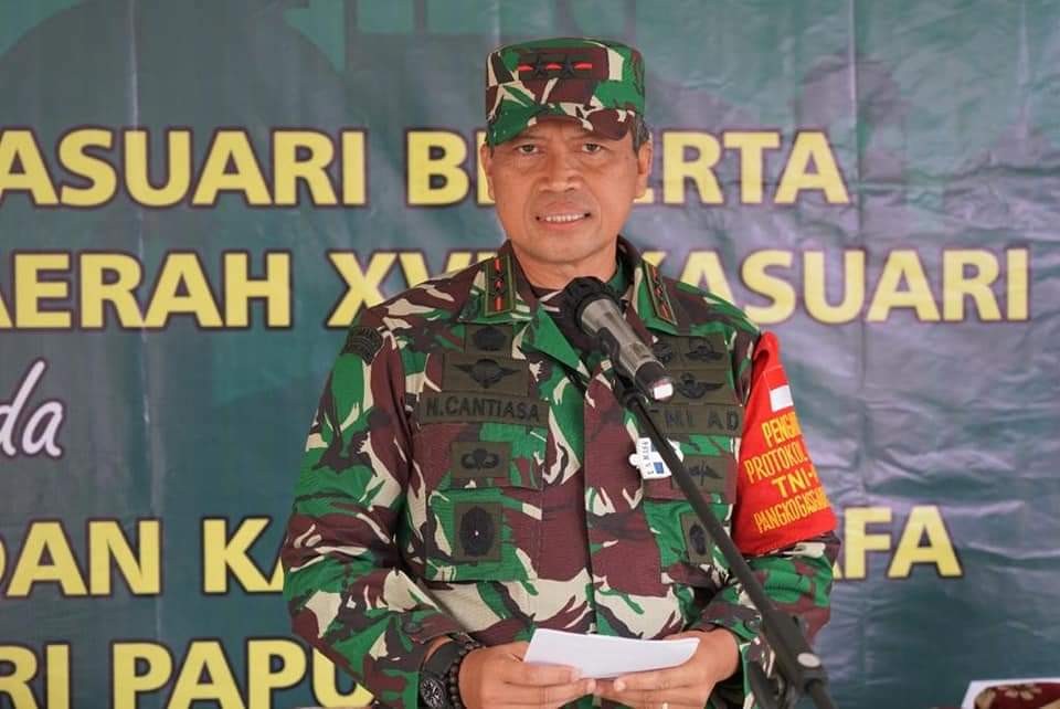 Dokumentasi dari - Pangdam Kasuari: Jangan Putus Harapan, Hidup Tetap Optimis Menyongsong Masa Depan