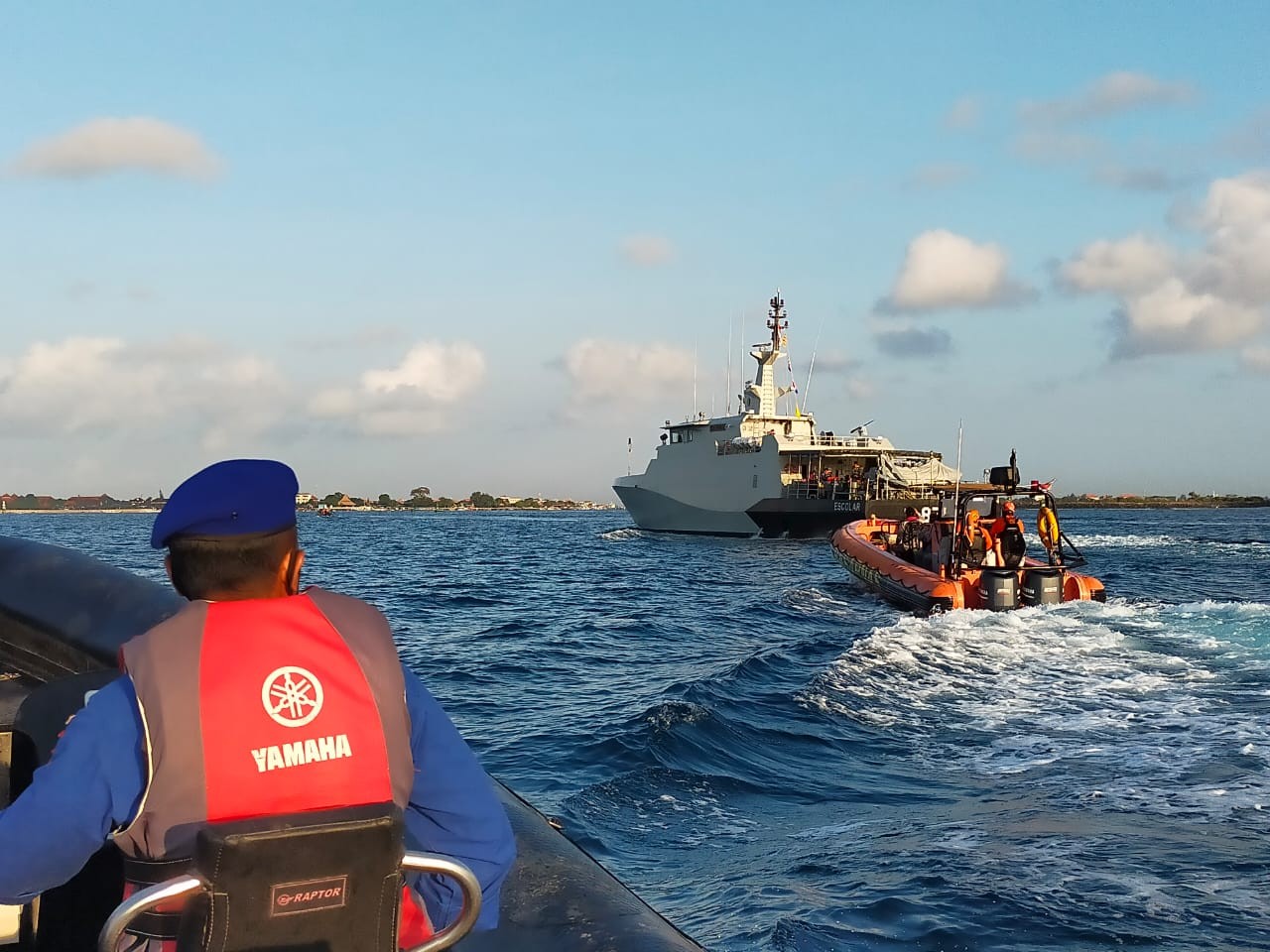 Dokumentasi dari - Penjemputan 19 ABKB KM Bandar Nelayan 188 Tenggelam di Samudra Hindia