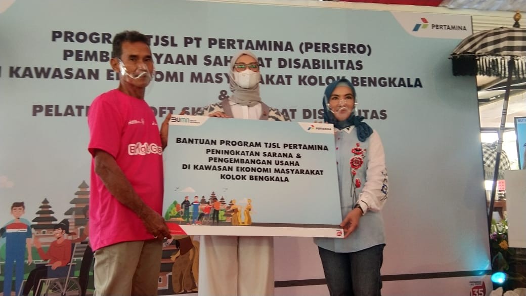 Dokumentasi dari - Pertamina Memberdayaan Sahabat Disabilitas