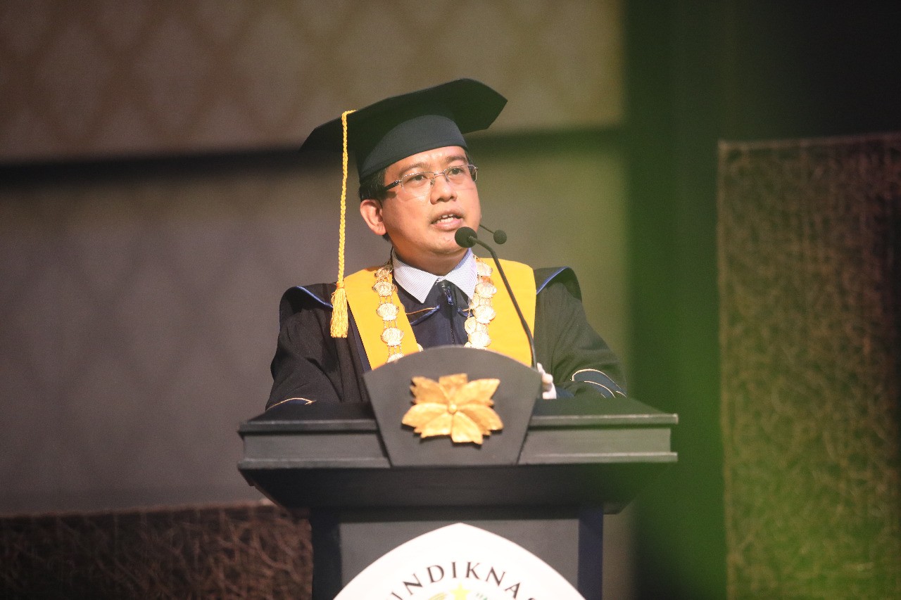 Dokumentasi dari - Wagub Bali Saksi Pengukuhan Guru Besar Keenam Undiknas Prof Shribawa