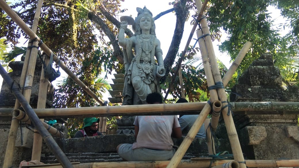 Dokumentasi dari - MPB Gaungkan Nilai Kemanusiaan dan Kebangsaan, Pembagunan Patung Rama-Krishna dan Simbol Rumah Ibadah 