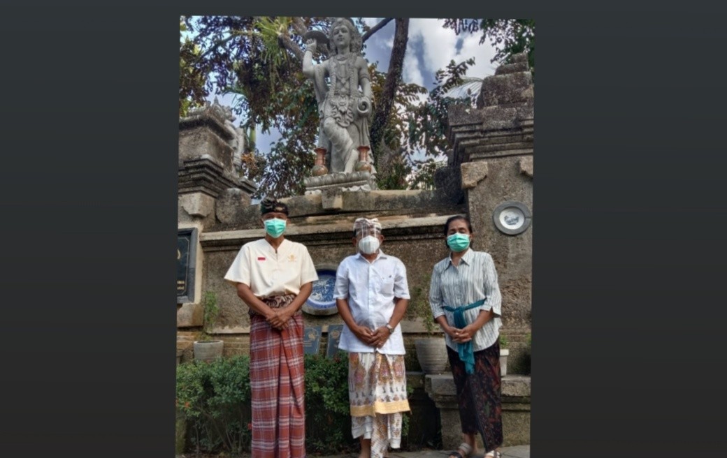 Dokumentasi dari - Memaknai Ramayana dan Mahabrata, Mendem Pedagingan Patung Rama dan Krishna di MPB