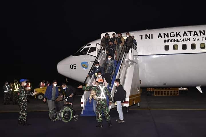 Dokumentasi dari - Pasca Insiden Kabul, TNI Jemput 26 WNI dari Afghanistan