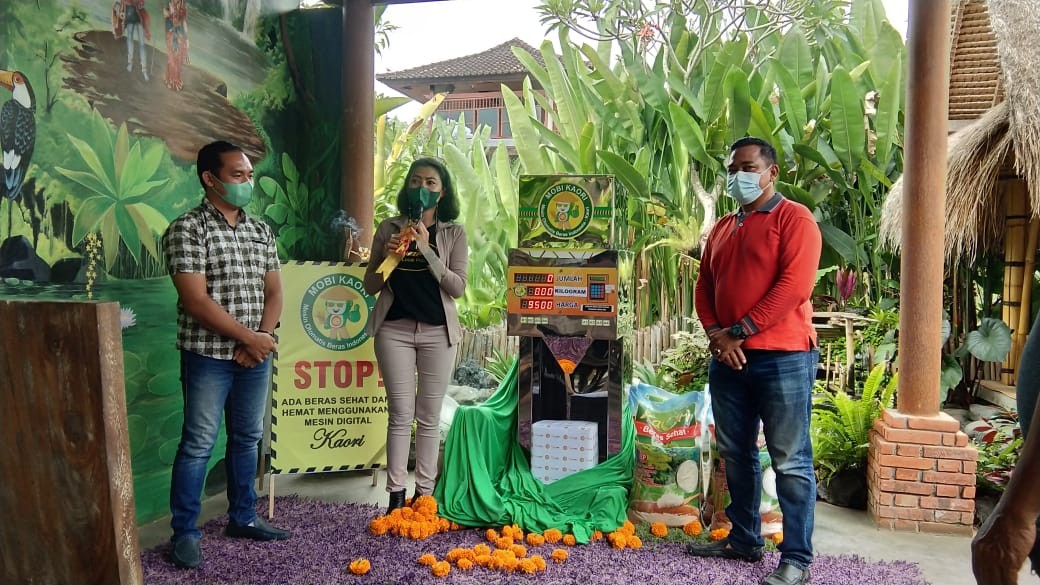 Dokumentasi dari - Luncurkan MOBI Kaori, Beras Sehat Petani dari Bali
