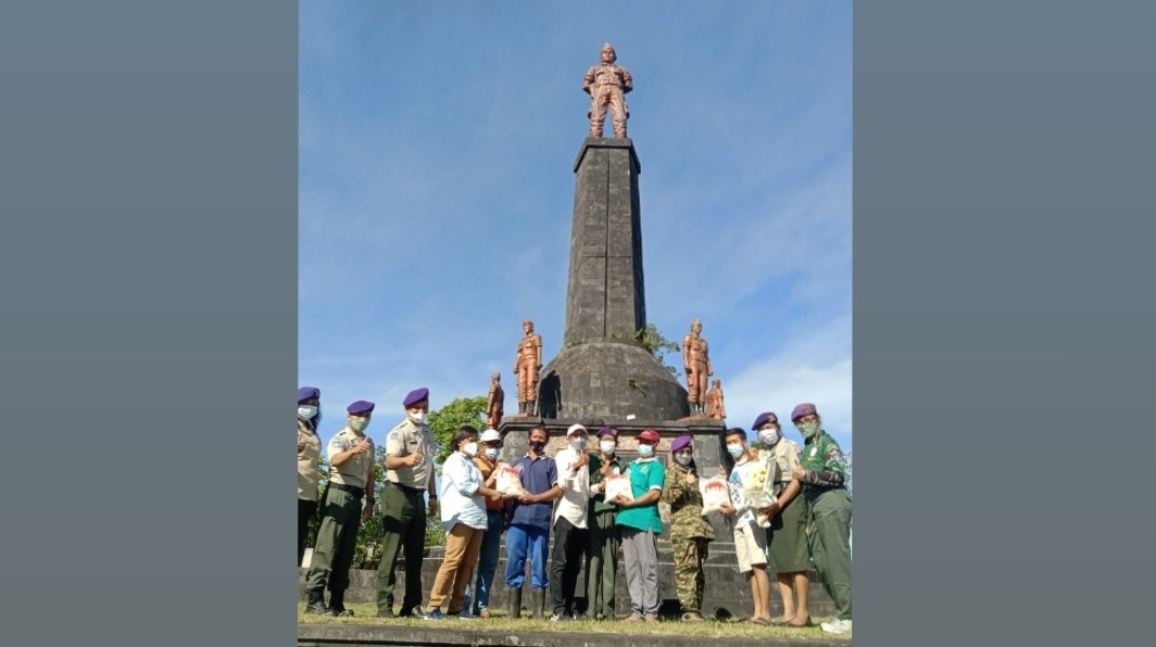 Dokumentasi dari - Atnews dan Menwa Salurkan Bantuan INTI Bali kepada Warga Bhuana Giri