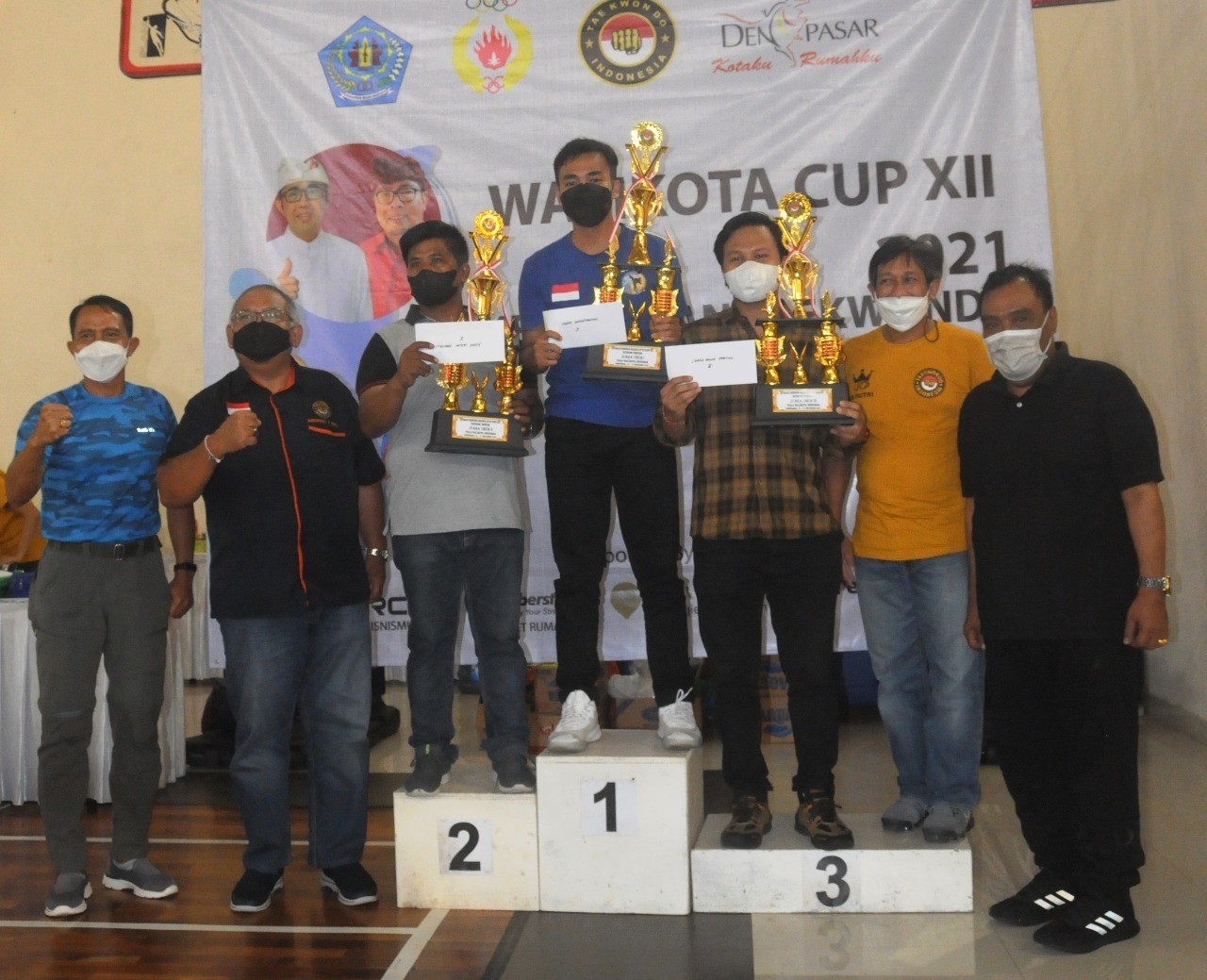 Dokumentasi dari - Taekwondo Dinasty TNI AL Denpasar Boyong Dua Gelar di Wali Kota Cup XII 