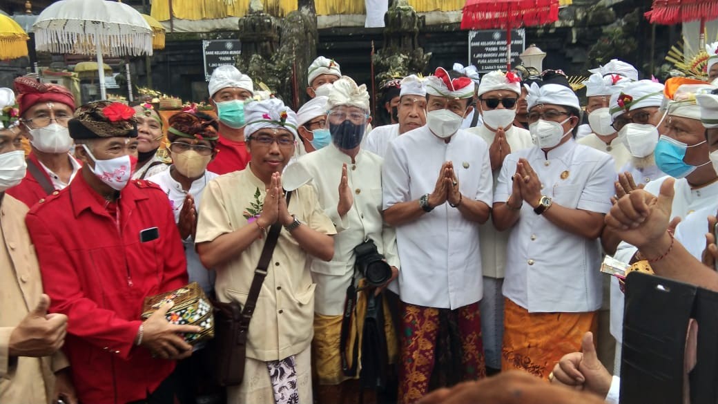 Dokumentasi dari - Hindu Bersatu, Mejaya-Jaya Pengurus PHDI Pusat Masa Bhakti 2021-2026 di Pura Agung Besakih