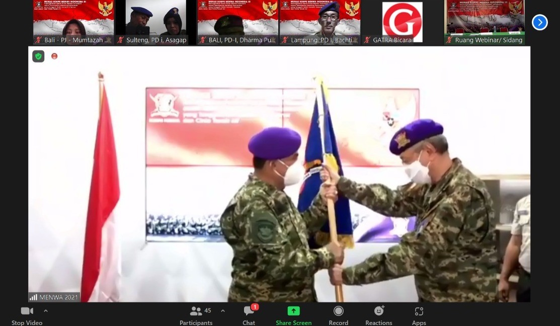 Dokumentasi dari - Mayjen TNI (Purn) Jan Pieter Ate Dipilih Aklamasi Ketum KMI 2021-2025