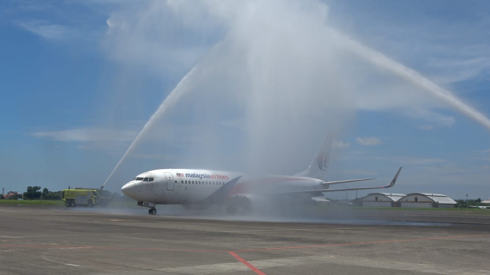 Dokumentasi dari - Malaysia Airlines Kembali Terbang ke Bali