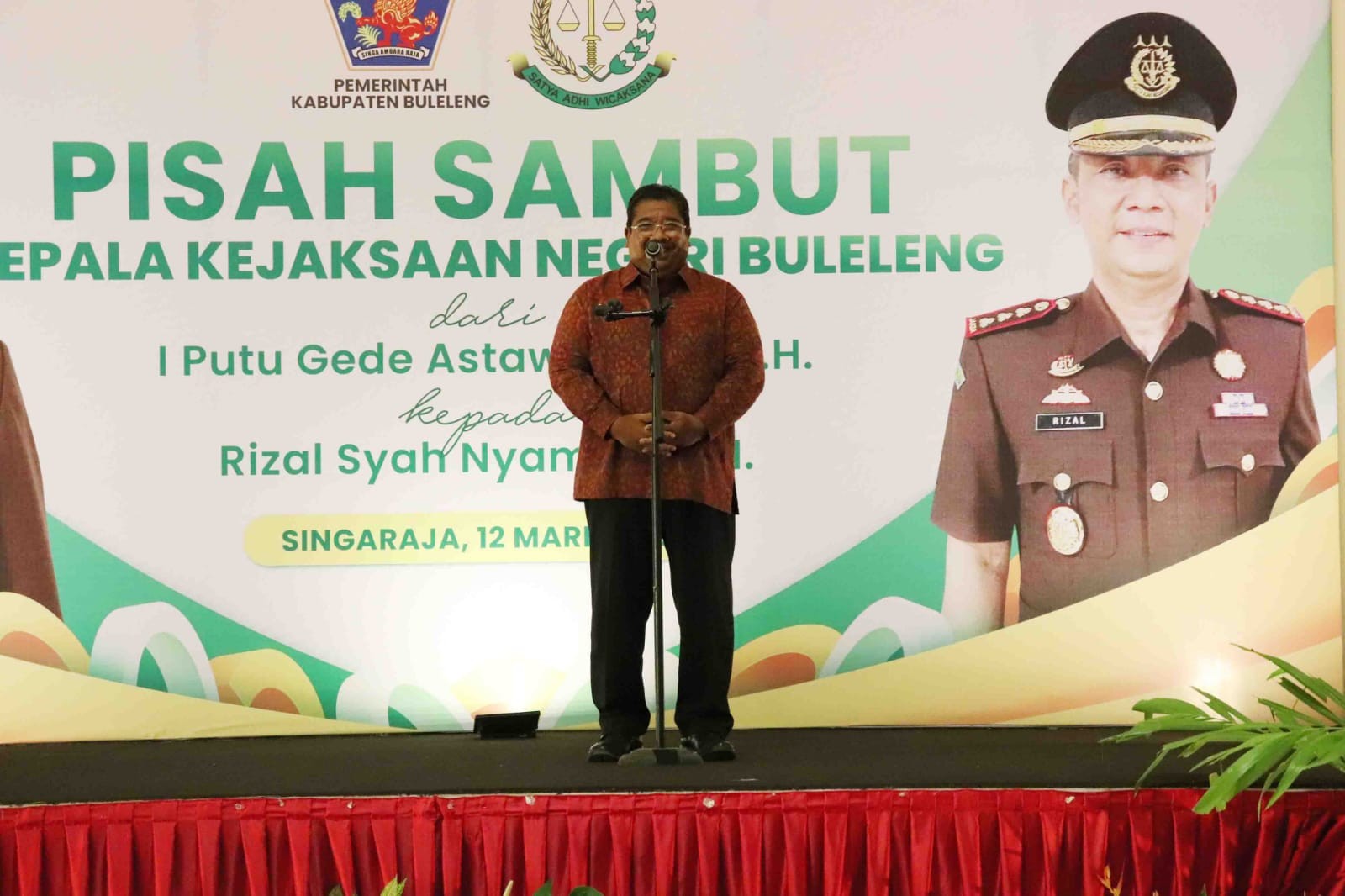Dokumentasi dari - Bupati Buleleng Har­apkan Sinergi Kejari Dengan Pemkab Tetap Terjaga