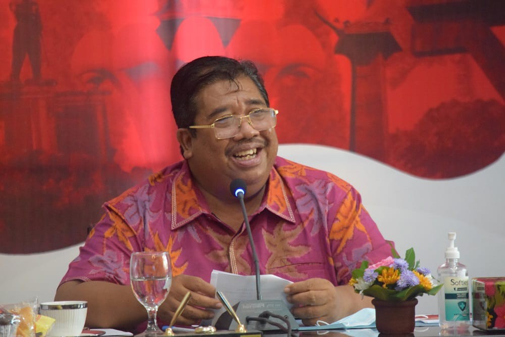 Dokumentasi dari - Bupati Buleleng Doro­ng SKPD Edukasi Masy­arakat Implementasik­an DIgitalisasi Tran­saksi Ekonomi