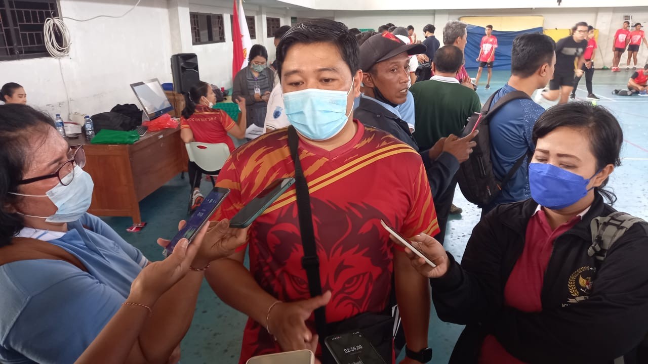 Dokumentasi dari - Ketua KONI Buleleng  Bertekad Atletnya Sumbang Emas Porprov Bali 2022