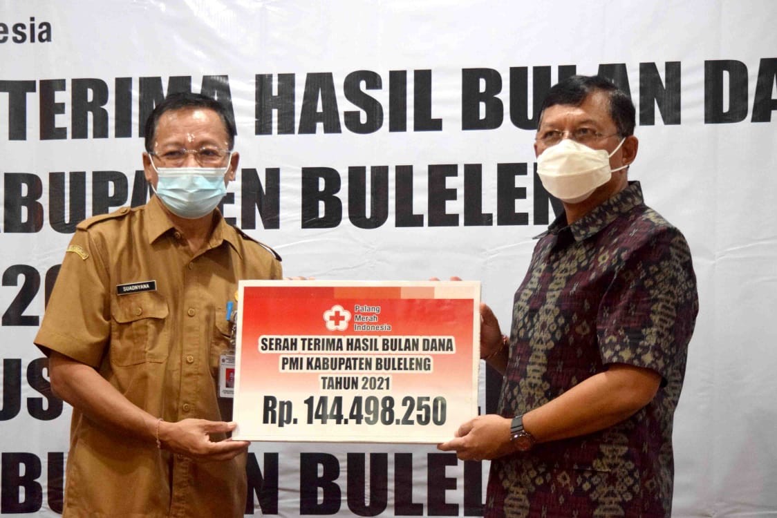 Dokumentasi dari - PMI Buleleng Priorit­askan Hasil Bulan Da­na Tahun 2021 Untuk Penanggulangan Benca­na