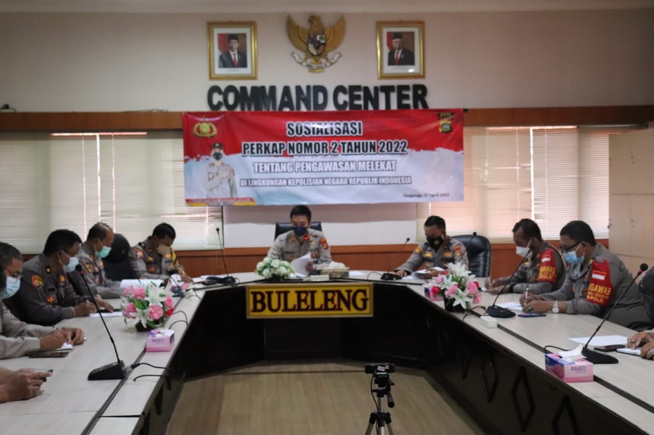 Dokumentasi dari - Kapolres Buleleng Tindak Lanjuti Perkap Tentang Waskat