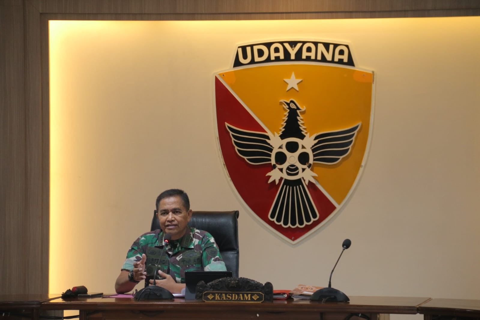 Dokumentasi dari - Rakor Kodam IX/Udayana Sukseskan Pengamanan GPDRR Tahun 2022 di Bali