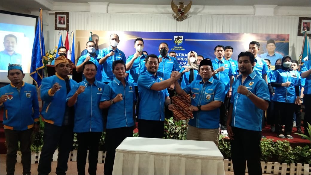 Dokumentasi dari - De Wira Dilantik sebagai Ketua DPD KNPI Bali 2022-2025, Sekjen: Momen Rangkul Pemuda untuk Majukan Indonesia