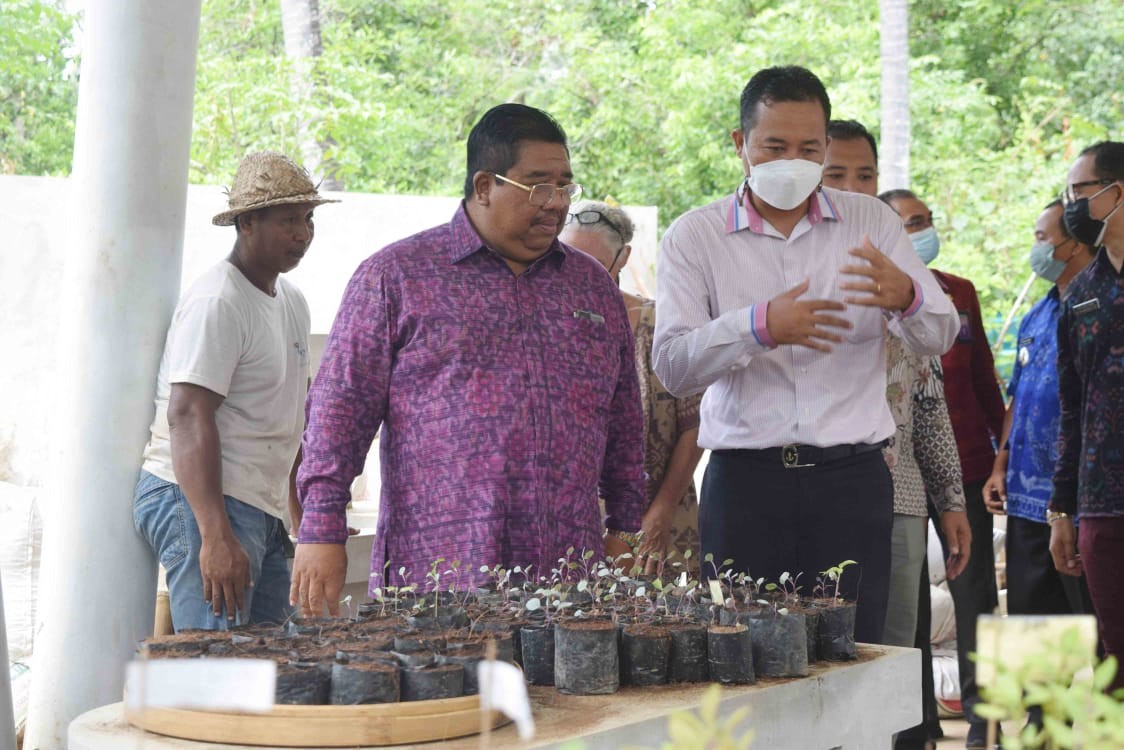 Dokumentasi dari - Bupati Suradnyana Berharap LPK Amusewaka DLCC Mampu Ciptakan SDM Berkualitas