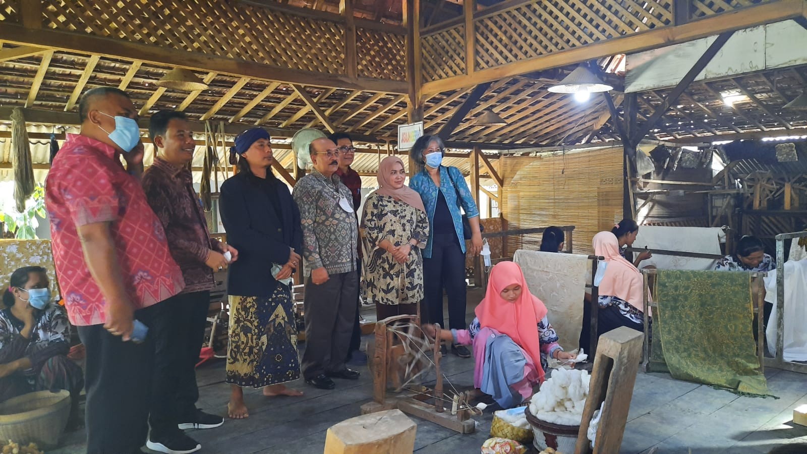 Dokumentasi dari - Garap Pertanian, Karangasem Lirik Tuban Jatim Budidaya Kapas menjadi Benang
