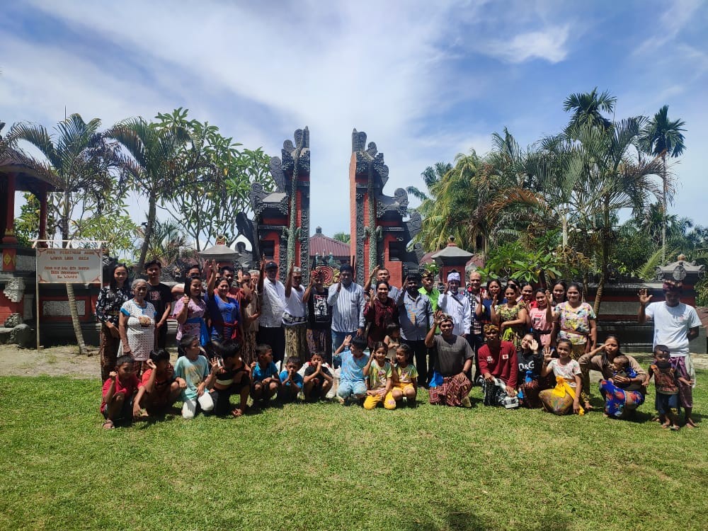 Dokumentasi dari - Kunjungi Kampung Bali, Ketua PHDI Sumut: Wujud Nyata Pengabdian  Pembinaan Umat