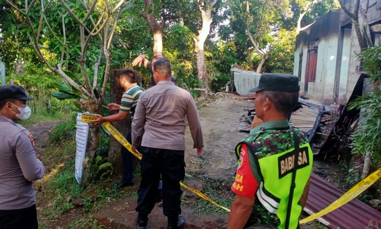Dokumentasi dari - Tiga Tersangka Ditetapkan Dalam Kasus Pembakaran Rumah di Desa Julah Kec. Tejakula