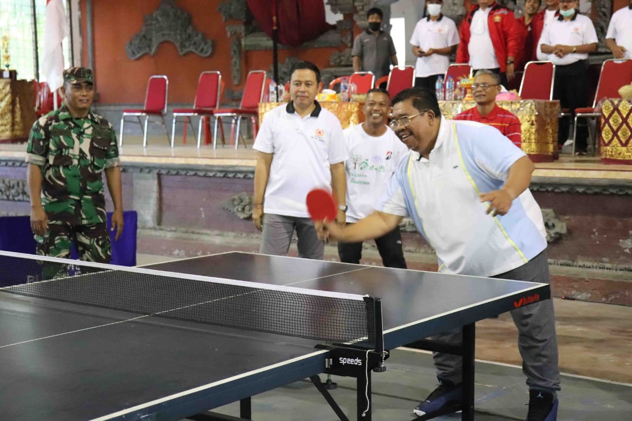 Dokumentasi dari - Peringati Bulan Bung Karno, KONI  Gerokgak Gelar Ke­juaraan Tenis Meja
