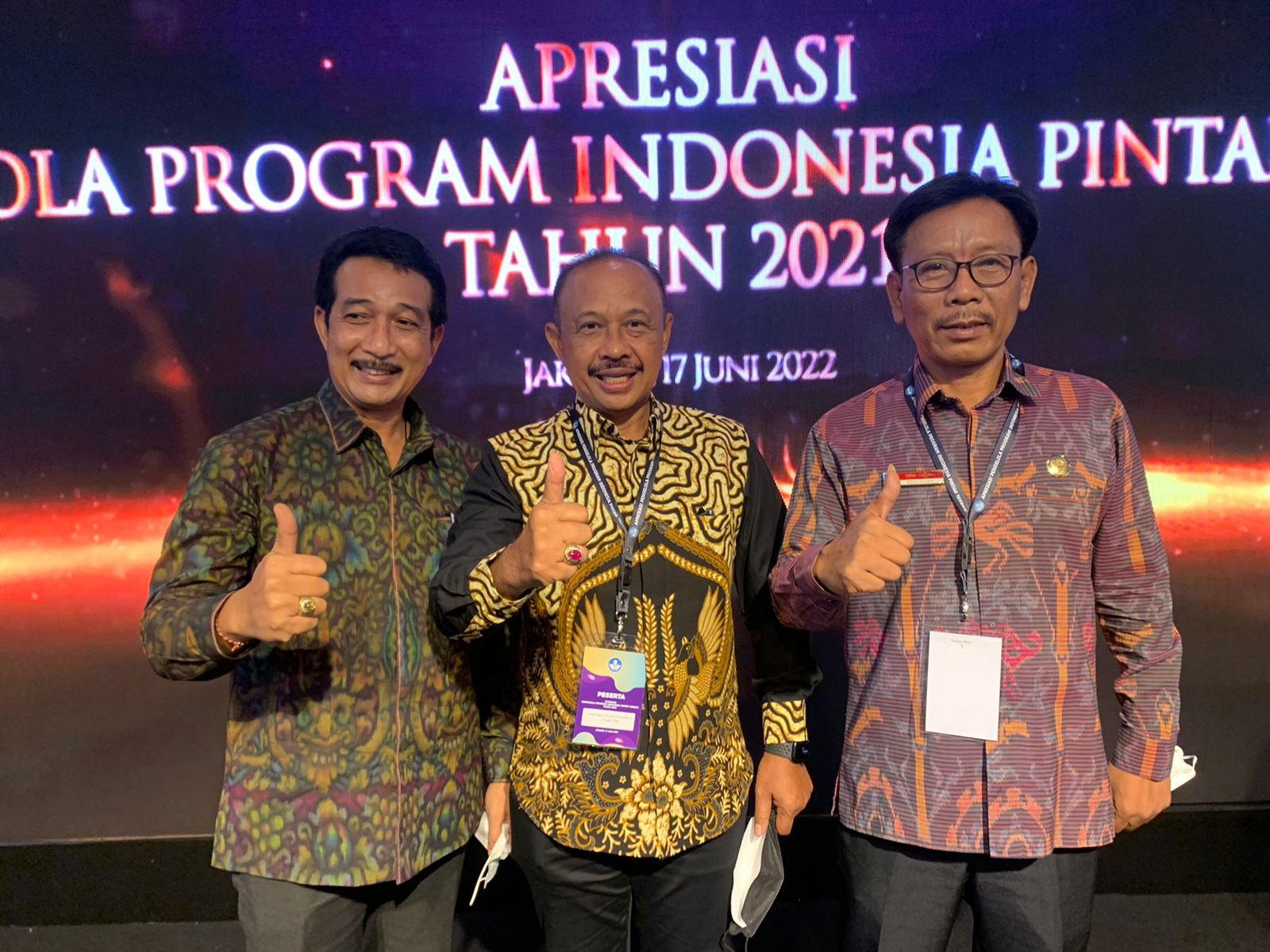 Dokumentasi dari - Disdikpora Buleleng Raih Predikat Pengelola PIP Terbaik 2021