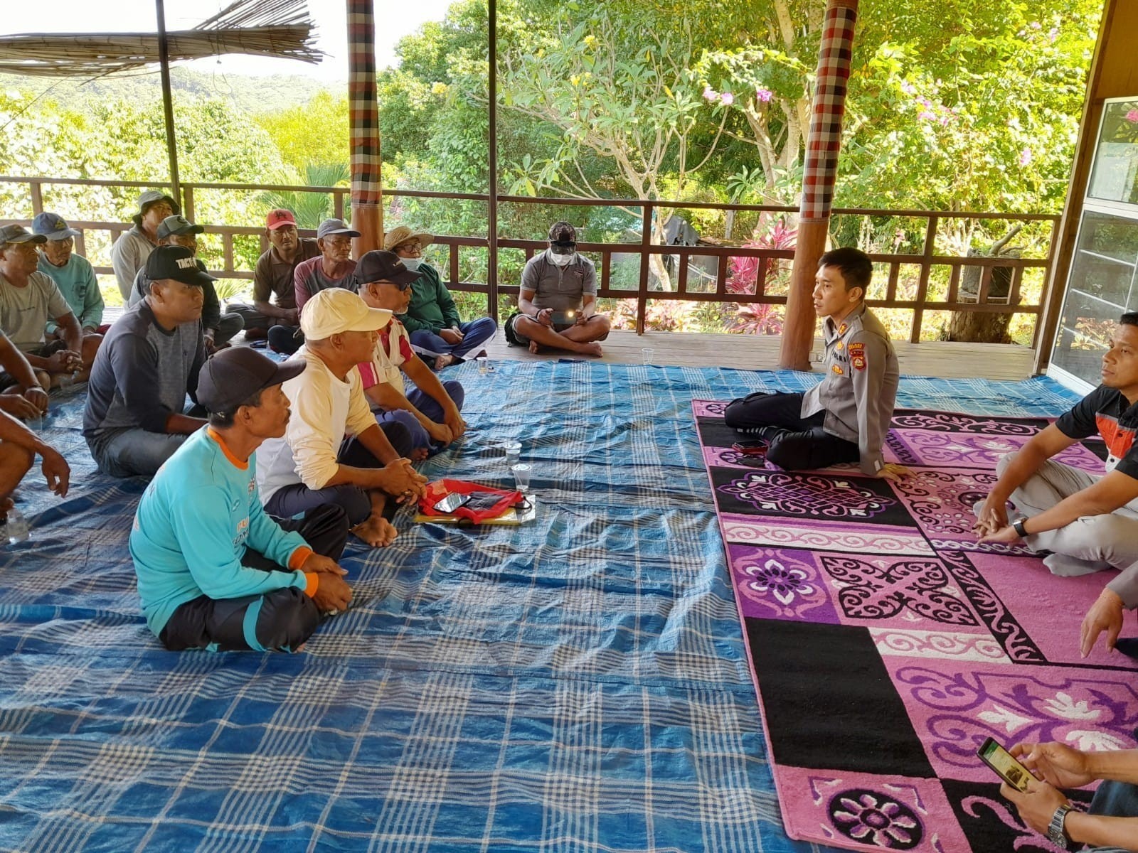 Dokumentasi dari - Kapolres Buleleng: Dugaan Kasus Perampasan Tanah padruwen krama Batu Ampar kantun ring panyelehin utawi nyelidikin