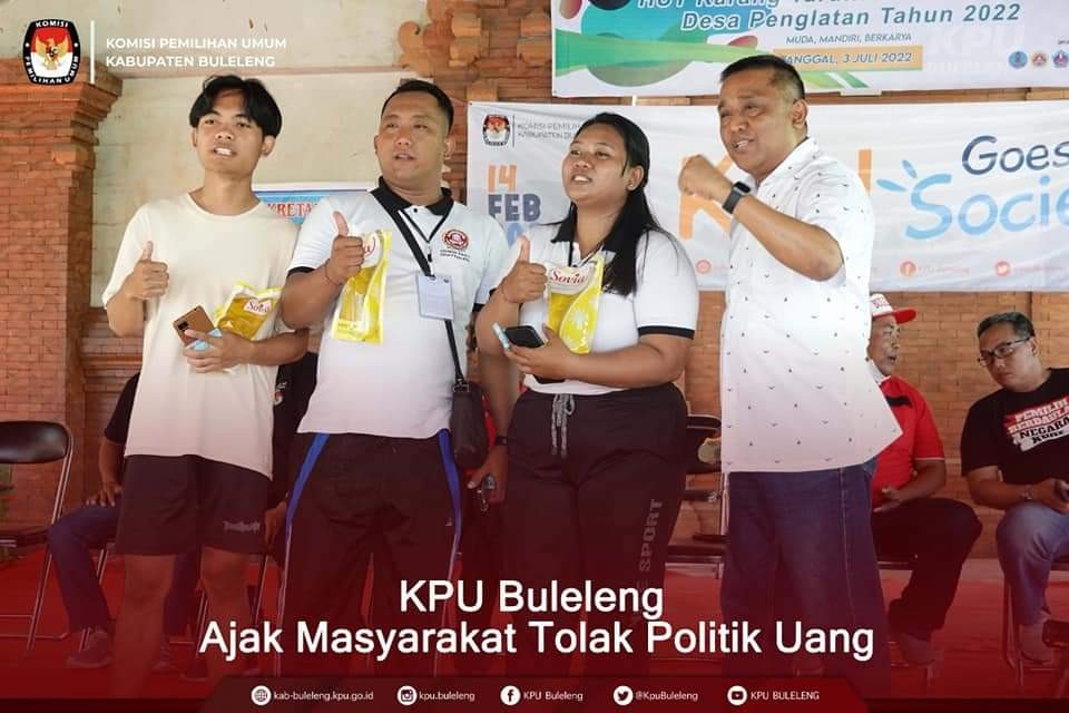 Dokumentasi dari - KPU Buleleng Ajak Masayarakat Tolak Politik Uang