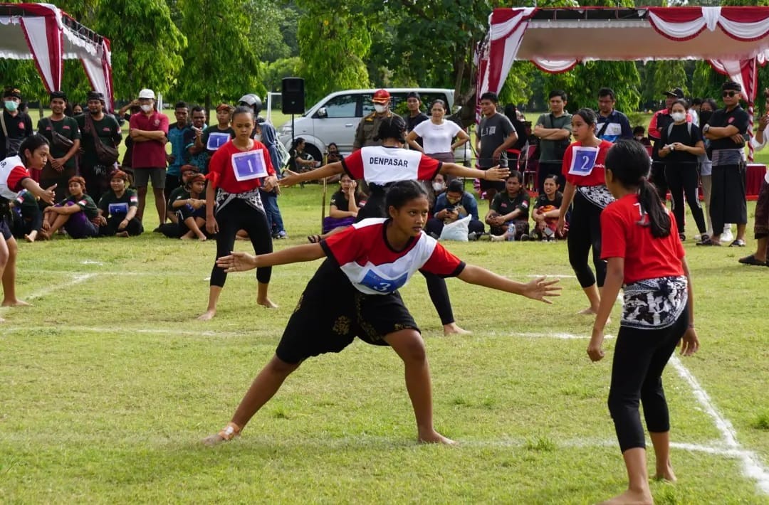 Dokumentasi dari - Duta Kota Denpasar Sukses Torehkan Prestasi di Ajang Jantra Tradisi Bali II  2022