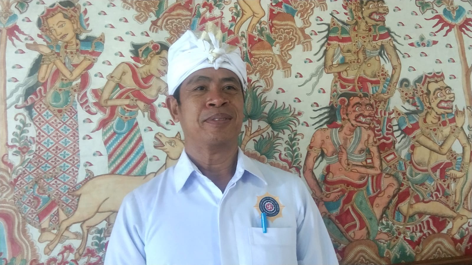 Dokumentasi dari - Unjuk Rasa Tolak LNG, PHDI: Sampunang Pralingga Ida Batare Kepundut ke Lokasi Demo