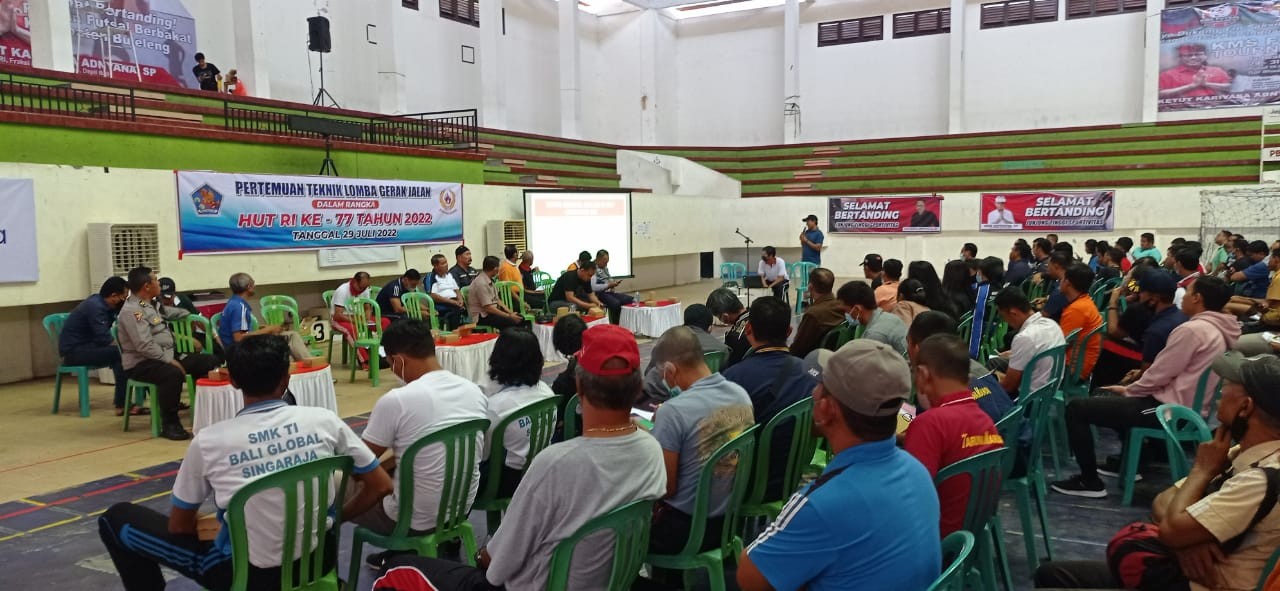 Dokumentasi dari - KONI Buleleng Kembali Gelar Lomba Gerak Jalan HUT RI Ke-77 