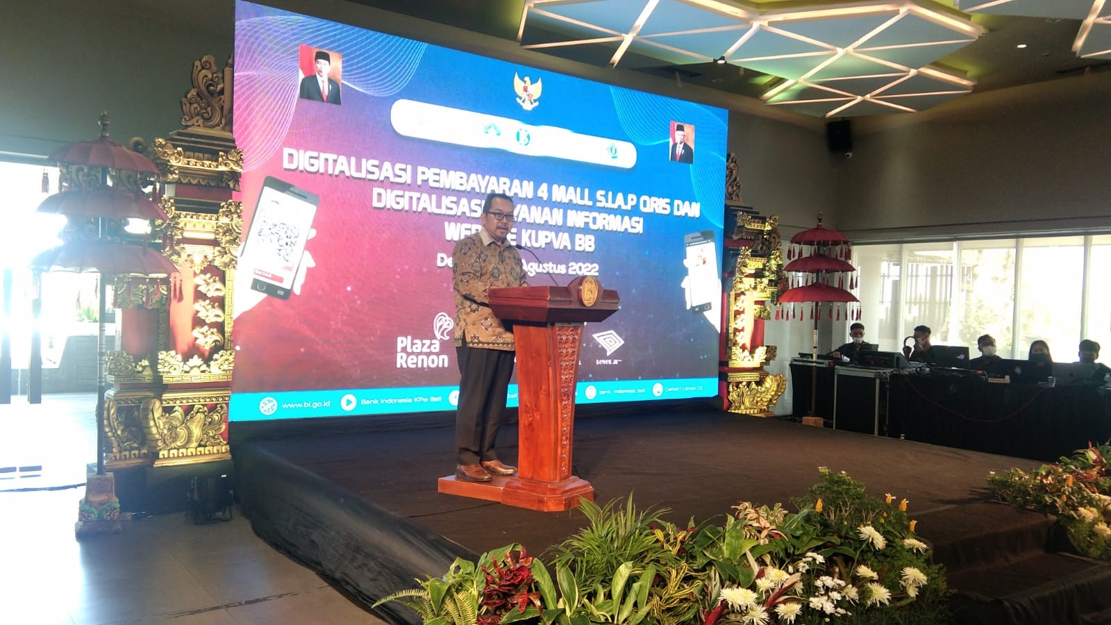 Digitalisasi SIAP QRIS Pembayaran Empat Mall di Denpasar