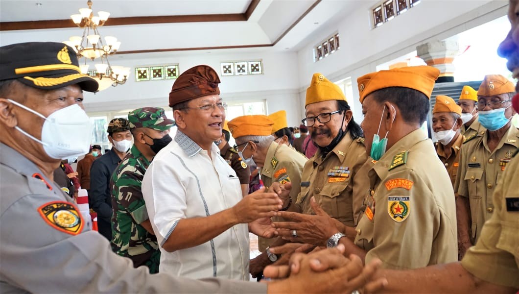 Dokumentasi dari - Wabup Sutjidra Tatap Muka Bersama Veteran